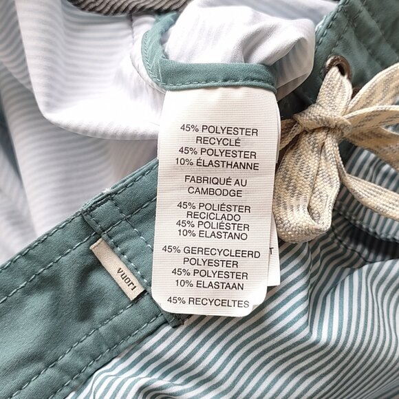 Vuori Men's Cruise Boardshorts Sagebrush Wave Stripe  Men's Size 30 - Picture 11 of 12
